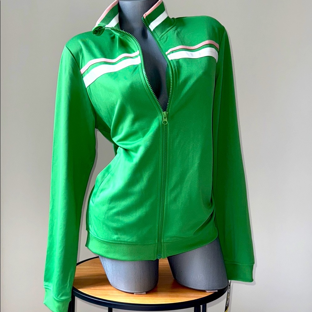 Art Class girls Green Track Jacket zip-up front size XXL